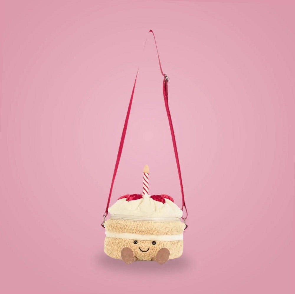 Amuseables Birthday Cake Bag – soft plush toy