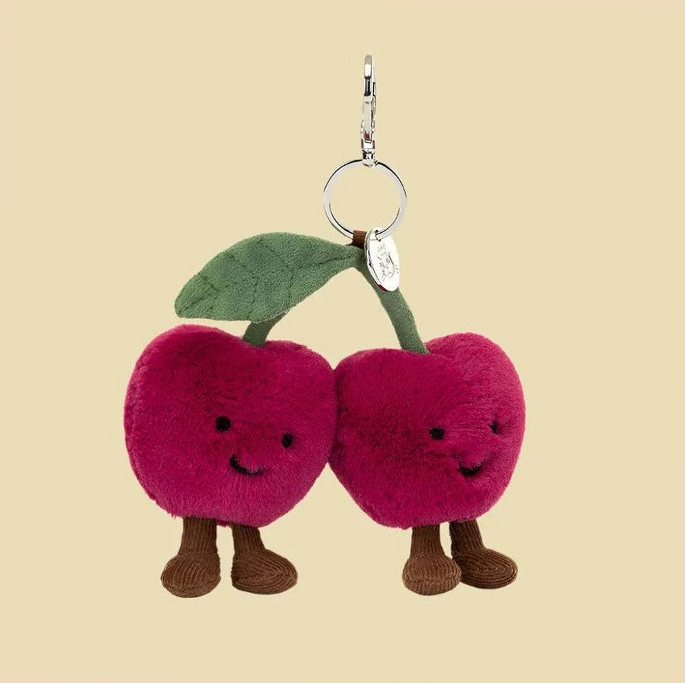 Amuseables Cherries Bag Charm