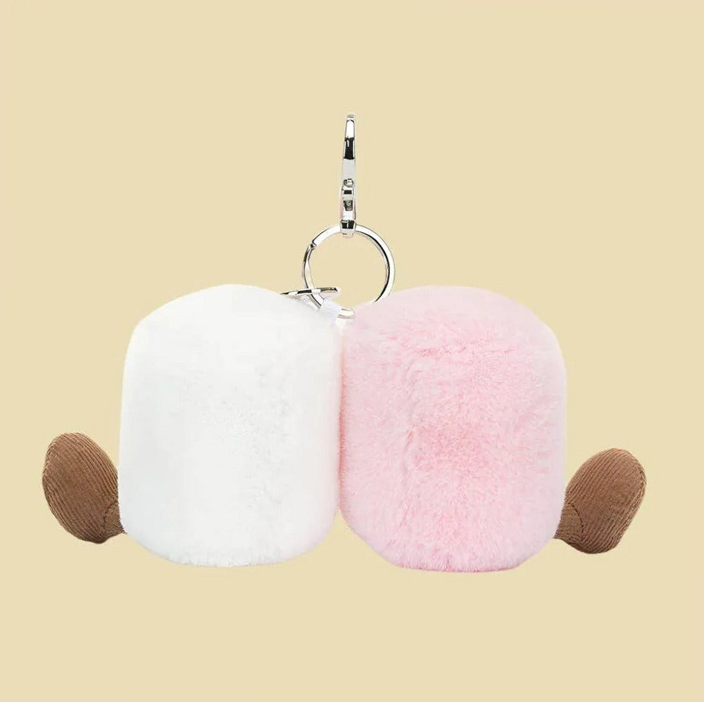 Amuseables Pair of Marshmallows Bag Charm