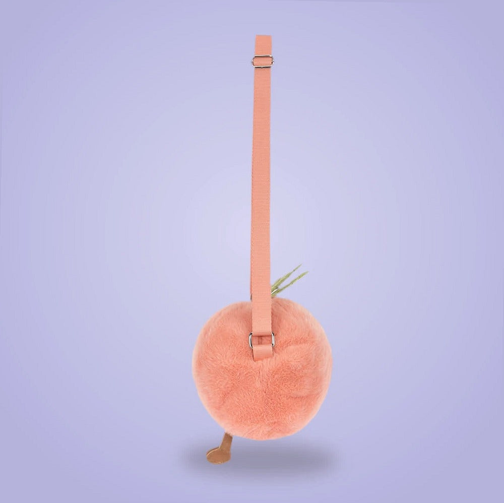 Amuseables Peach Shoulder Bag – soft plush toy, view 4