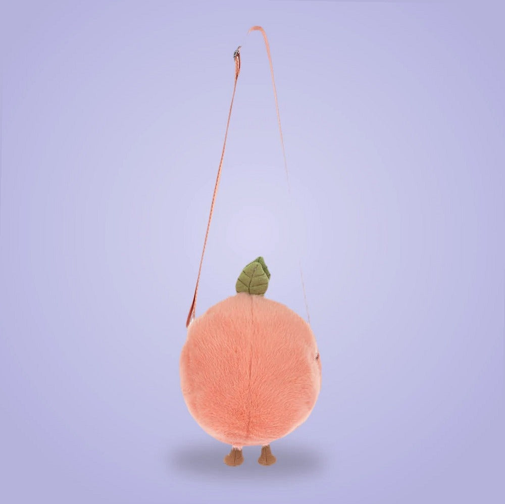 Amuseables Peach Shoulder Bag – soft plush toy, view 5