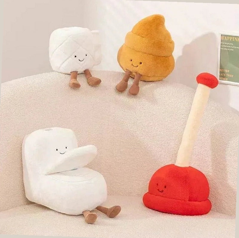 Amuseables Poopy Toilet Family