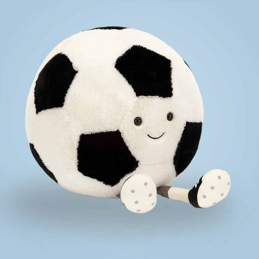 Amuseables Sports Soccer Ball – soft plush toy