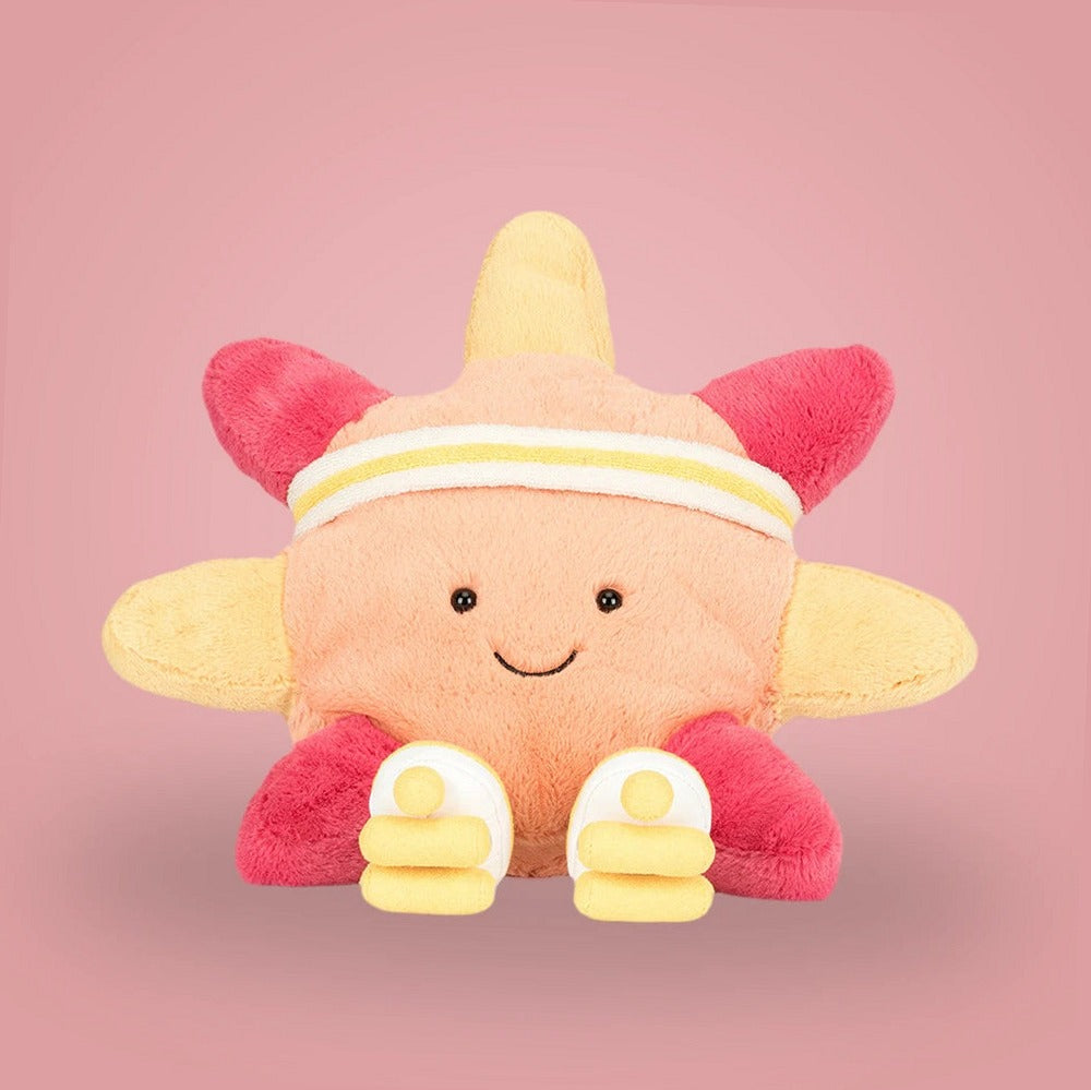Amuseables Sun 'Roller Skates' – soft plush toy