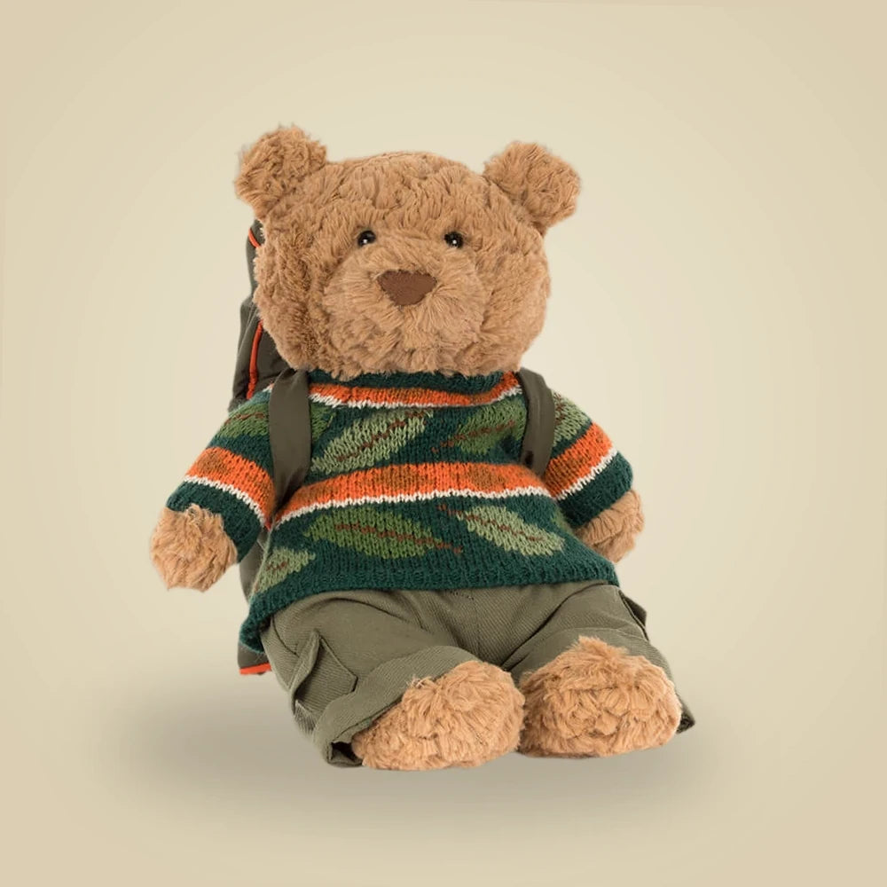Bartholomew Bear Hiking Outfit – soft plush toy