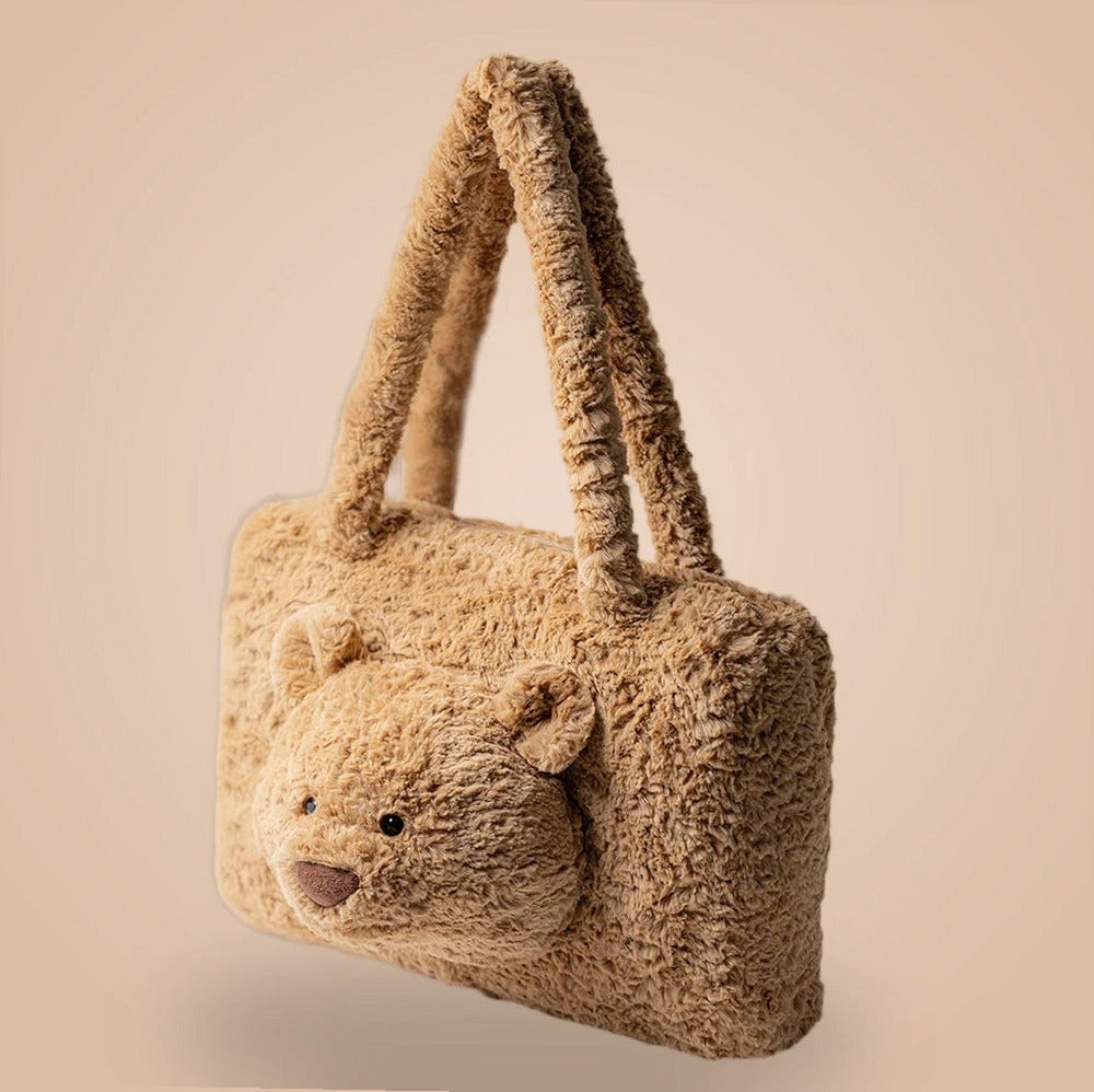 Bartholomew Bear Tote Bag – soft plush toy, view 2