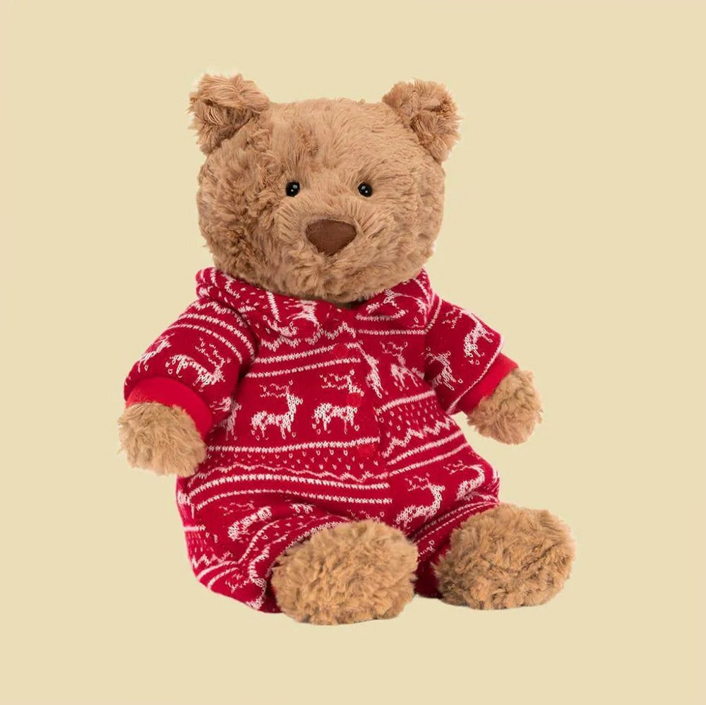 Bartholomew Bear Winter Pyjamas
