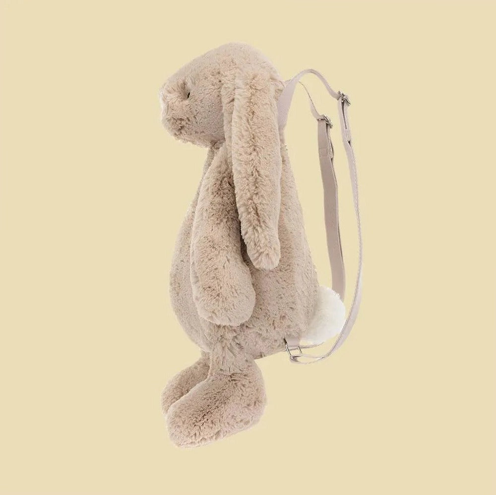 Bashful Beige Bunny Backpack