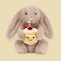 Bashful Beige Bunny 'Birthday'
