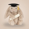 Bashful Bunny Graduation Outfit – soft plush toy