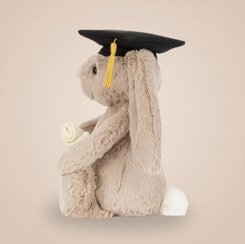Bashful Bunny Graduation Outfit – soft plush toy, view 2
