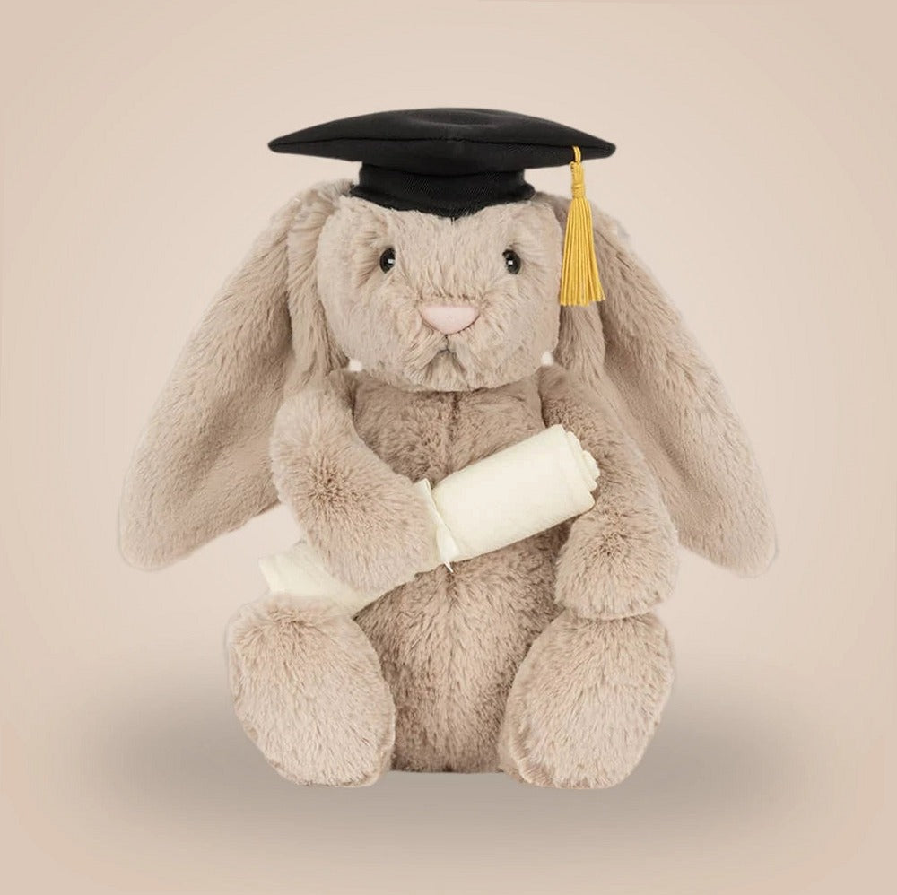 Bashful Bunny Graduation Outfit – soft plush toy, view 4