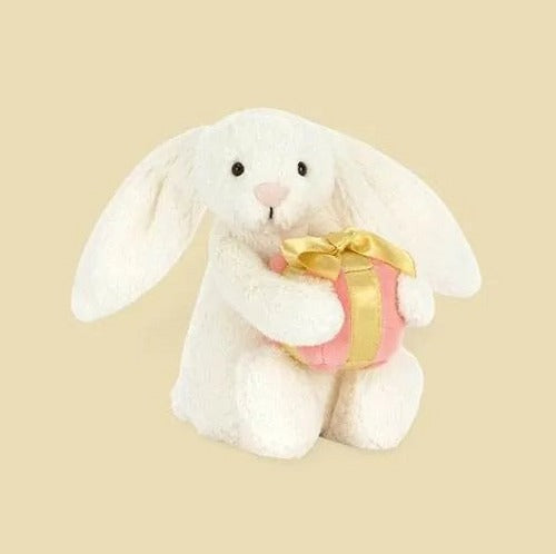 Bashful Bunny with Present