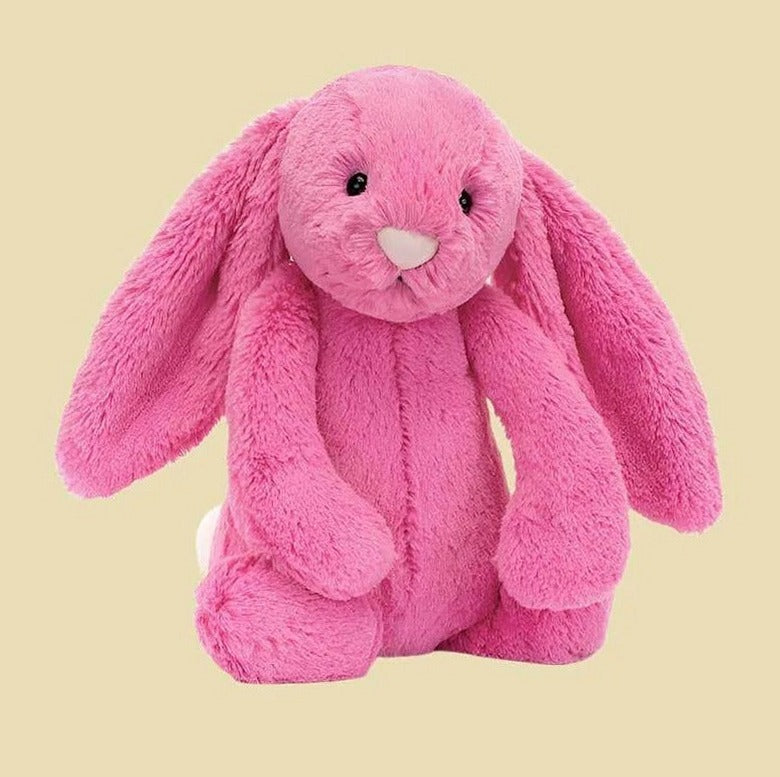 Bashful Hot Pink Bunny