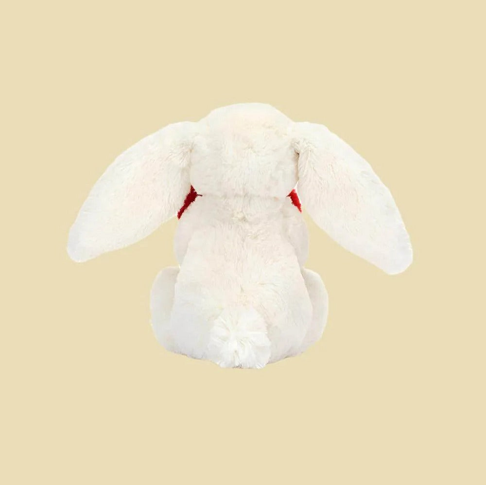 Bashful Red Love Heart Bunny