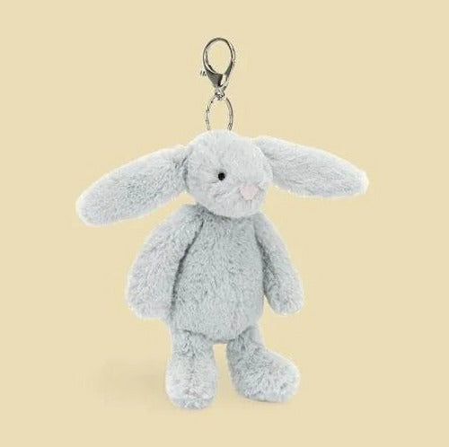 Bashful Silver Bunny Bag Charm