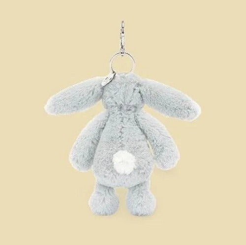 Bashful Silver Bunny Bag Charm