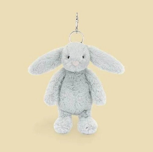 Bashful Silver Bunny Bag Charm