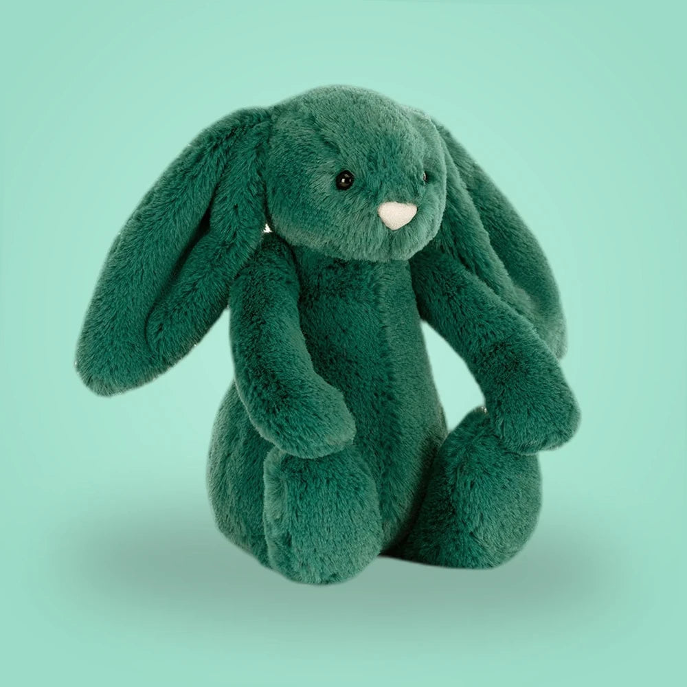 Bashful Teal Bunny – soft plush toy