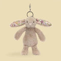 Blossom Beige Bunny 'Petal' Bag Charm