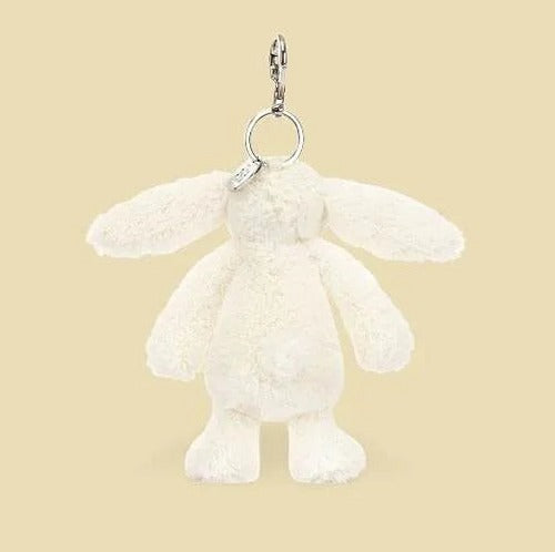 Blossom Cream Bunny 'Berry' Bag Charm