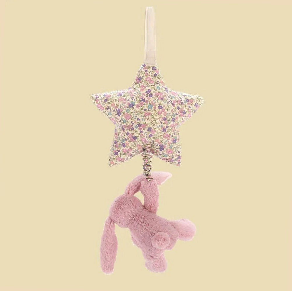 Blossom Tulip Bunny Star Musical Pull