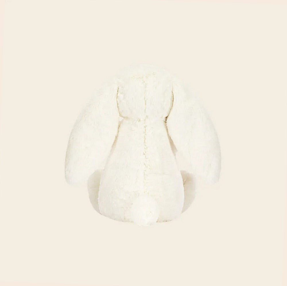 Cream Bunny with Rose