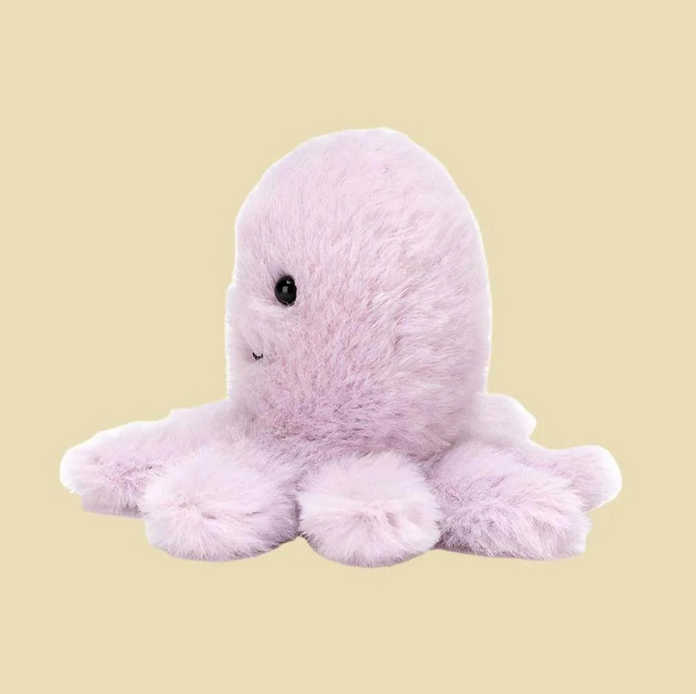 Fluffy Octopus Bag Charm