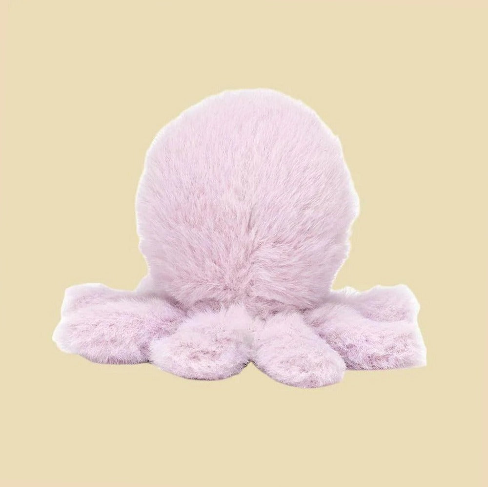 Fluffy Octopus Bag Charm