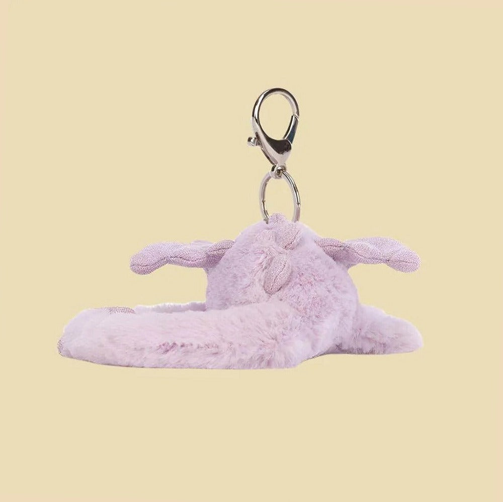 Lavender Dragon Bag Charm
