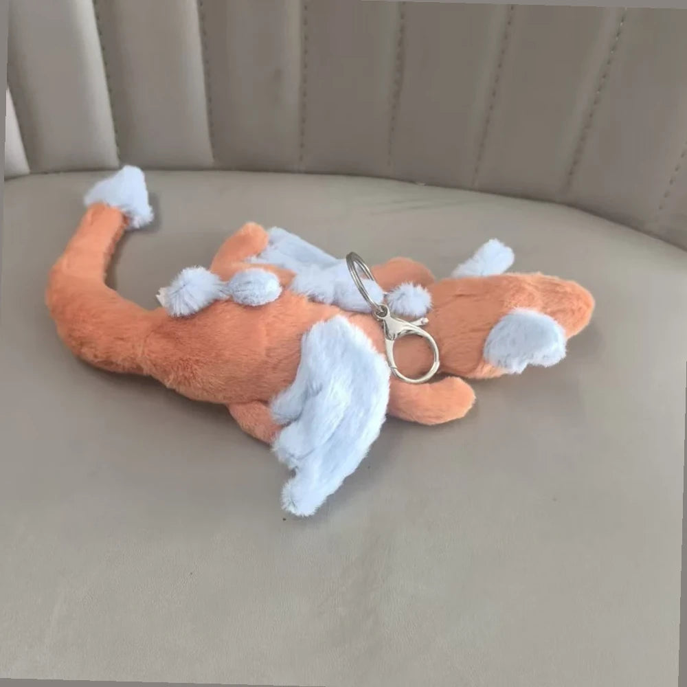 Persimmon Dragon Bag Charm – soft plush toy