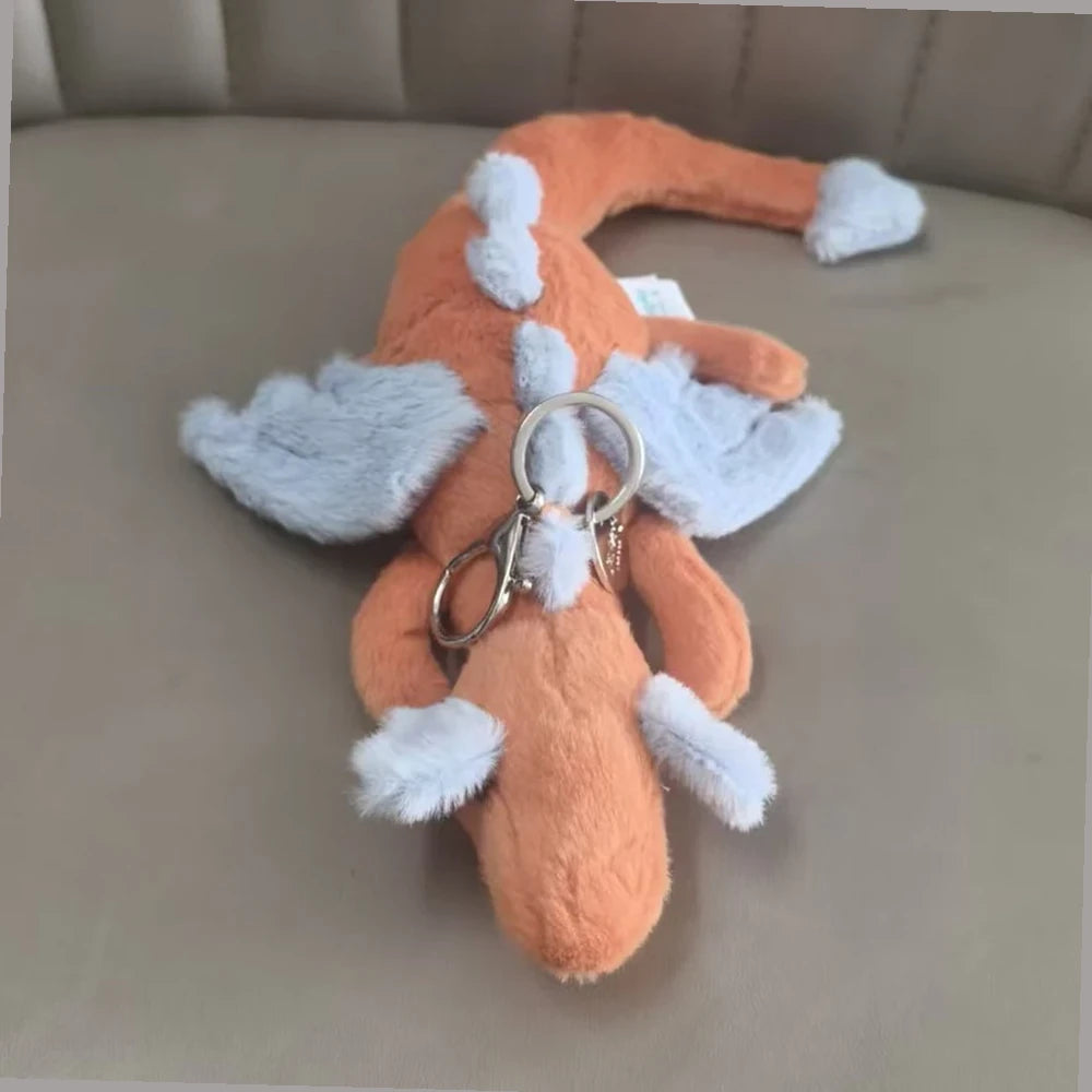 Persimmon Dragon Bag Charm – soft plush toy