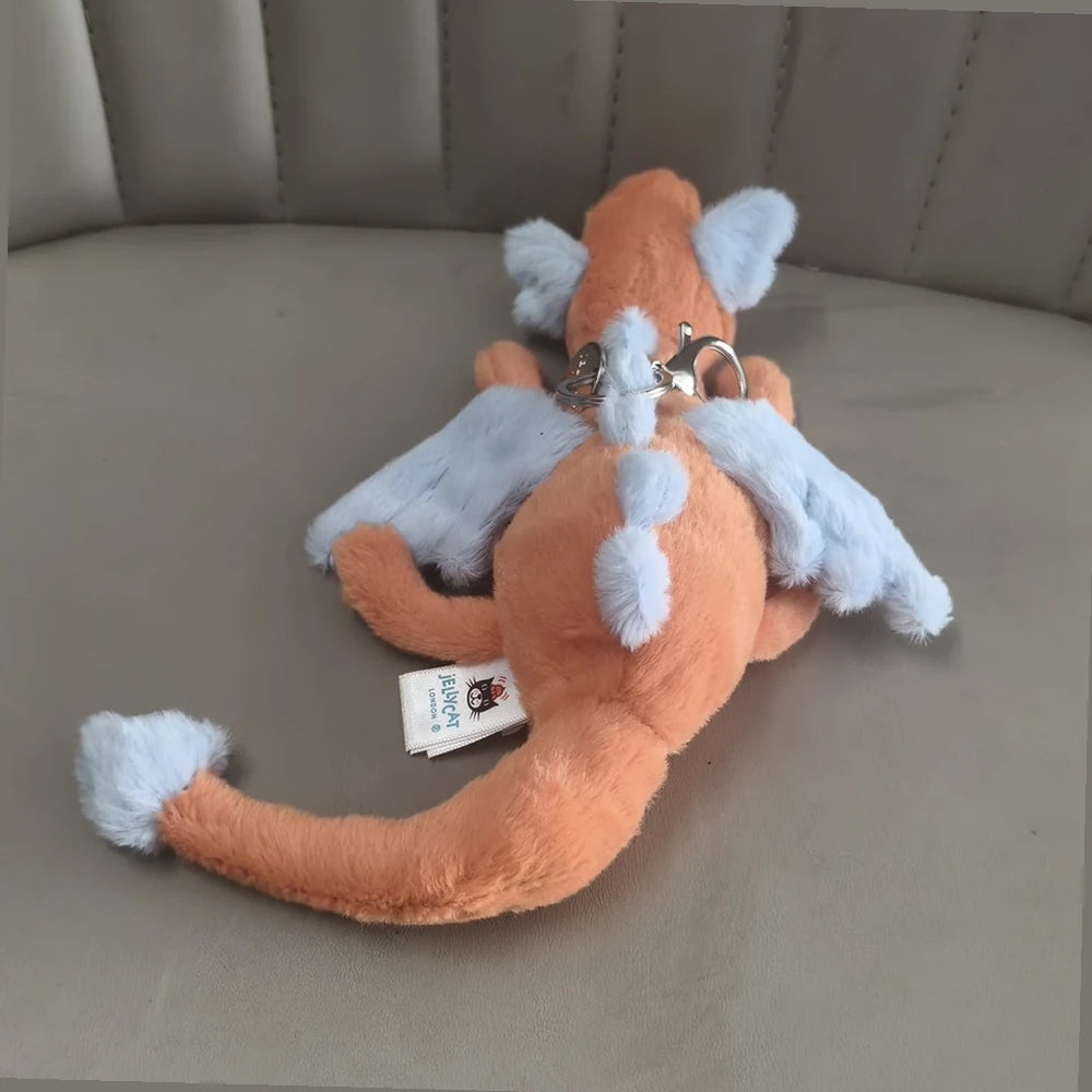 Persimmon Dragon Bag Charm – soft plush toy