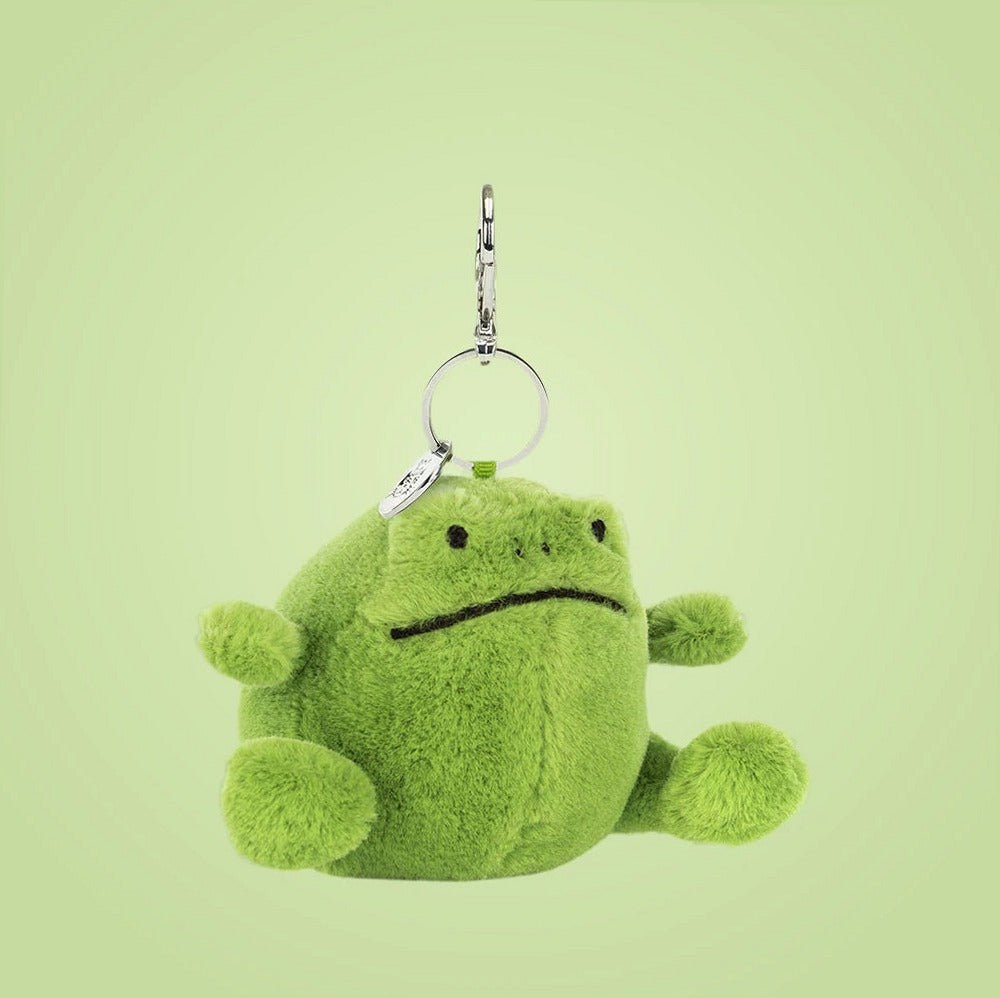 Ricky Rain Frog Bag Charm – soft plush toy