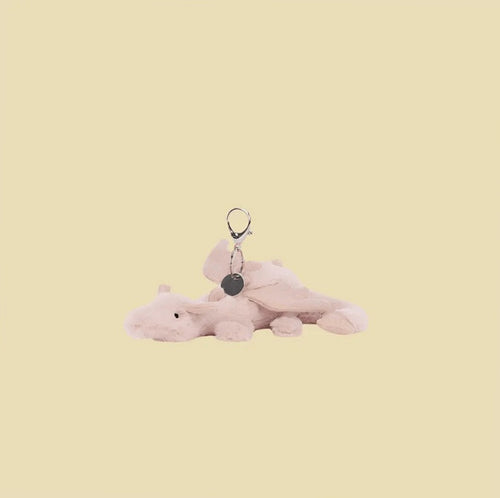 Rose Dragon Bag Charm
