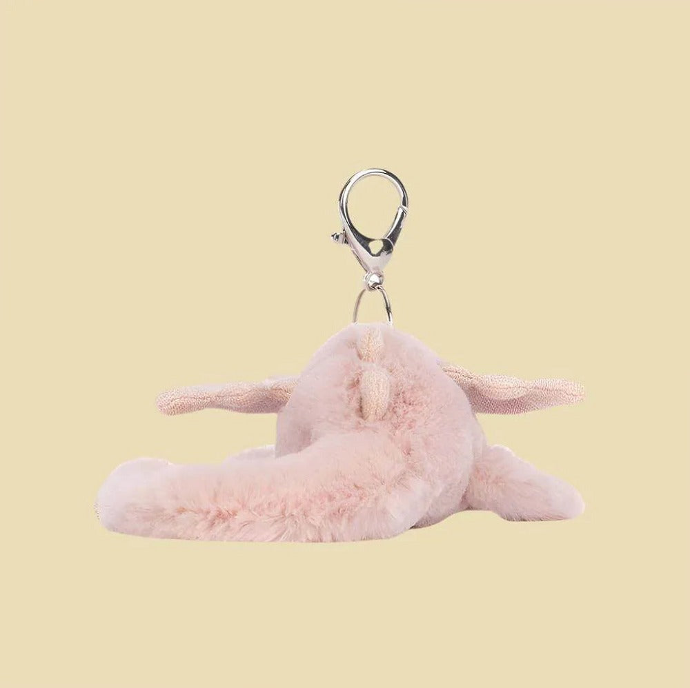 Rose Dragon Bag Charm