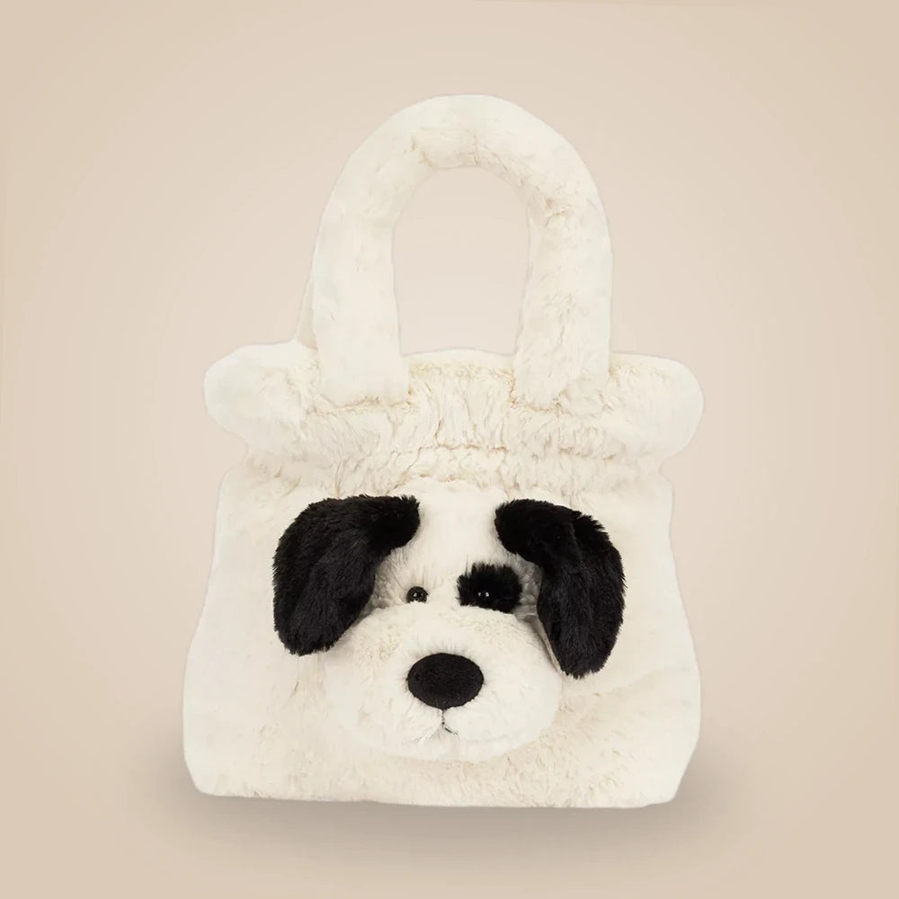 Rufferty Puppy Handbag – soft plush toy