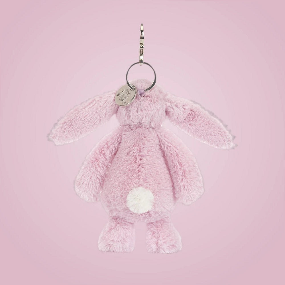 Thistlepop Blossom Bunny Bag Charm – soft plush toy, view 3