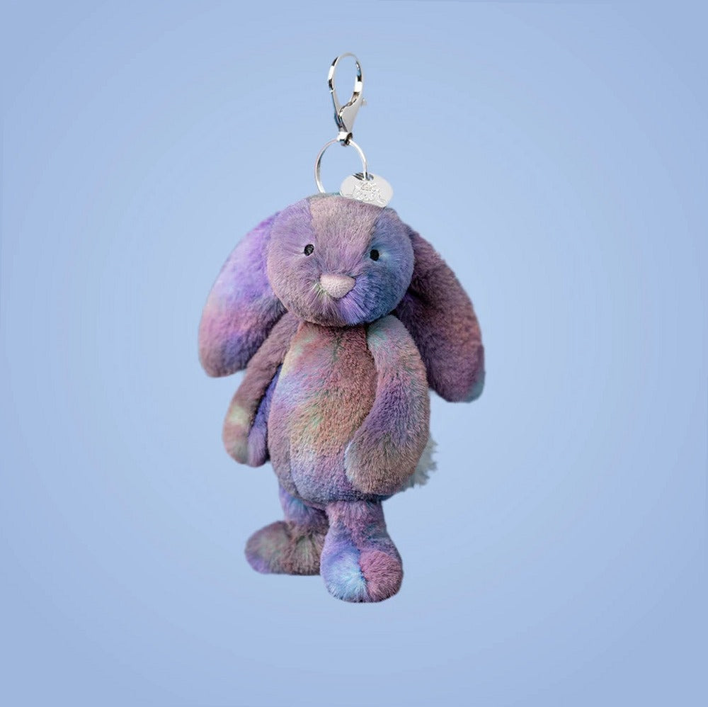 Zodihop Luxe Bunny Bag Charm – soft plush toy, view 2