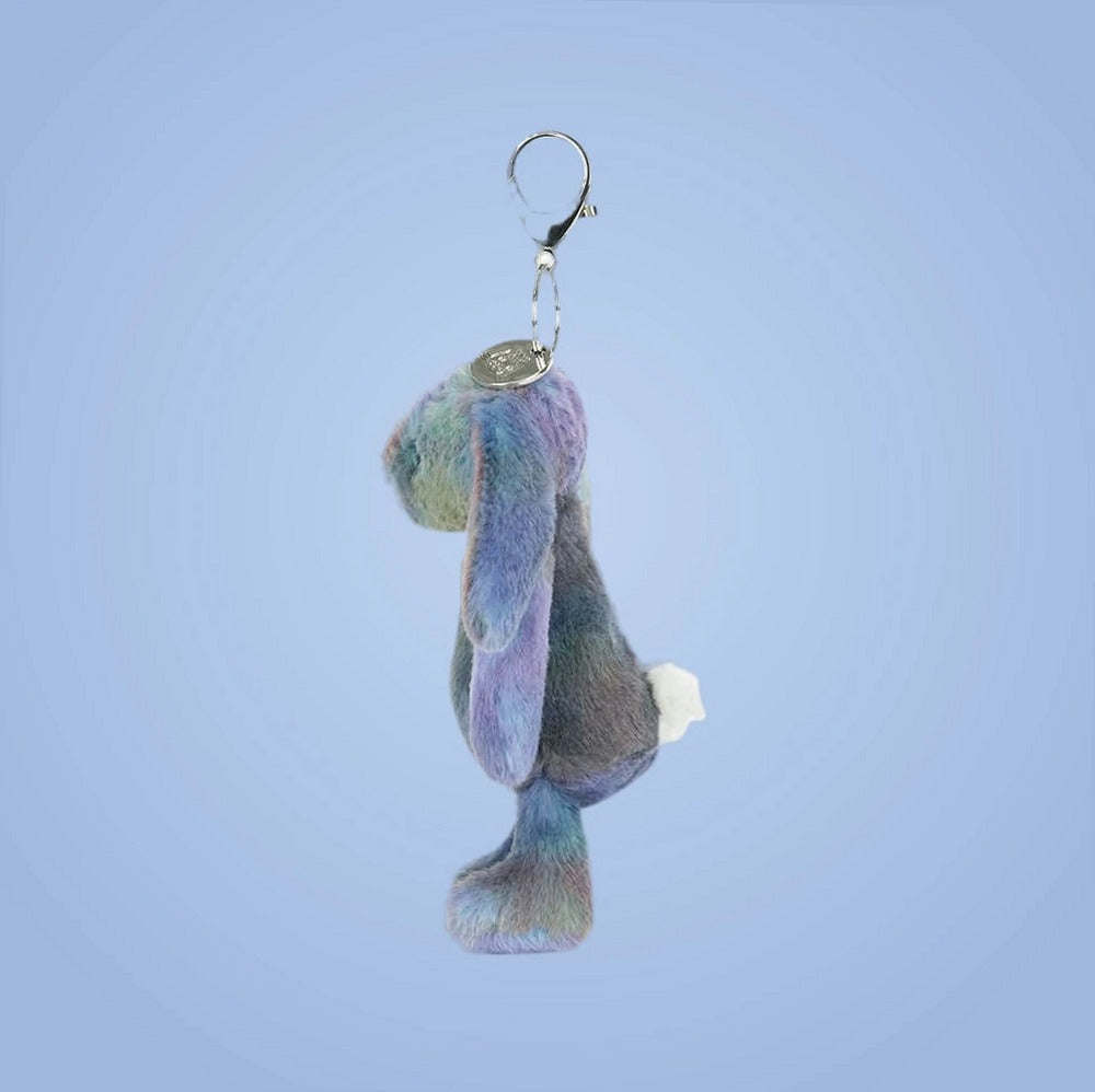 Zodihop Luxe Bunny Bag Charm – soft plush toy, view 3