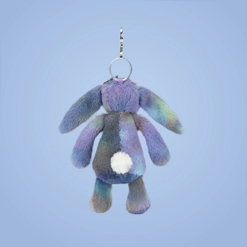 Zodihop Luxe Bunny Bag Charm – soft plush toy, view 4