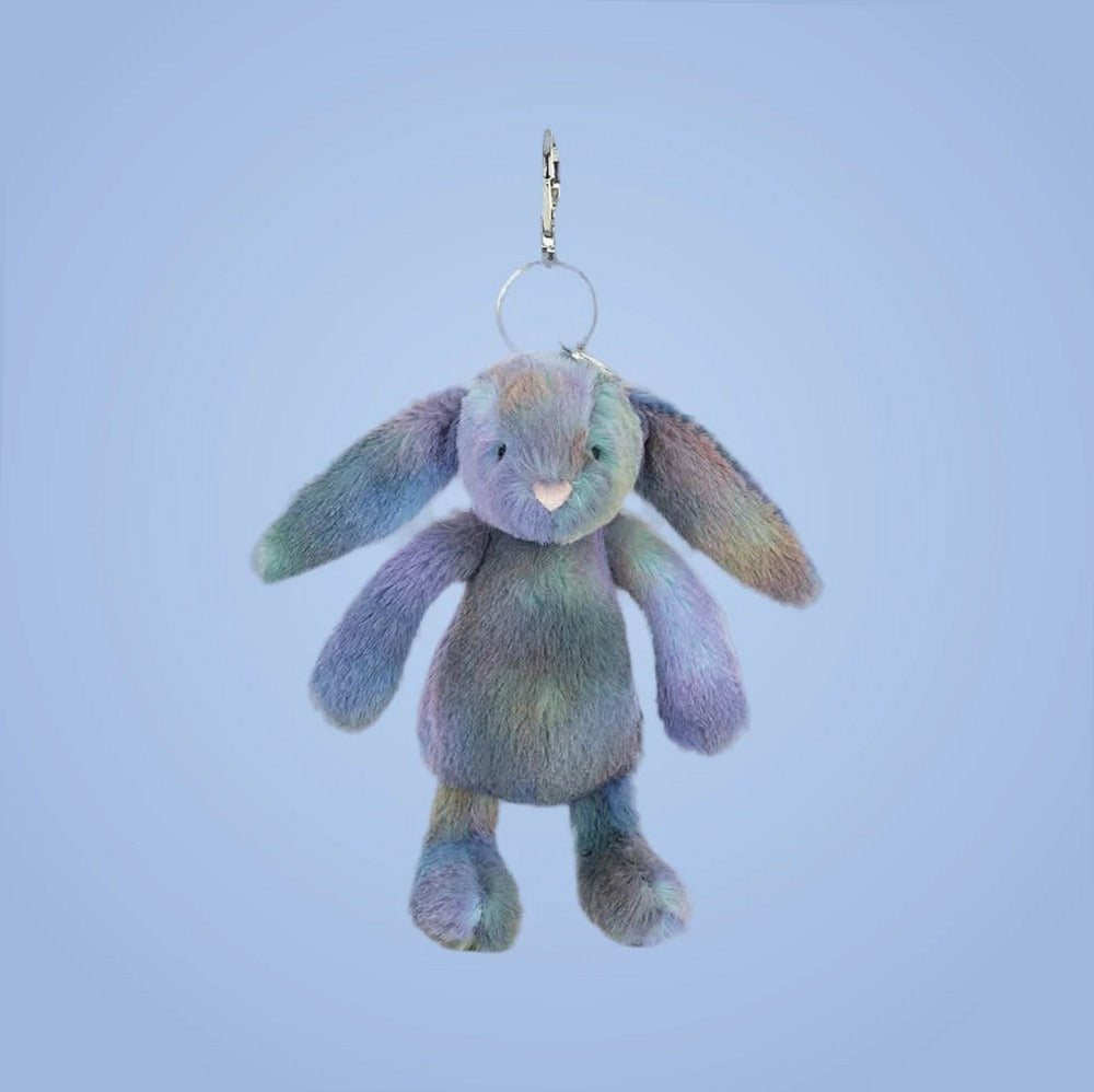 Zodihop Luxe Bunny Bag Charm – soft plush toy, view 5