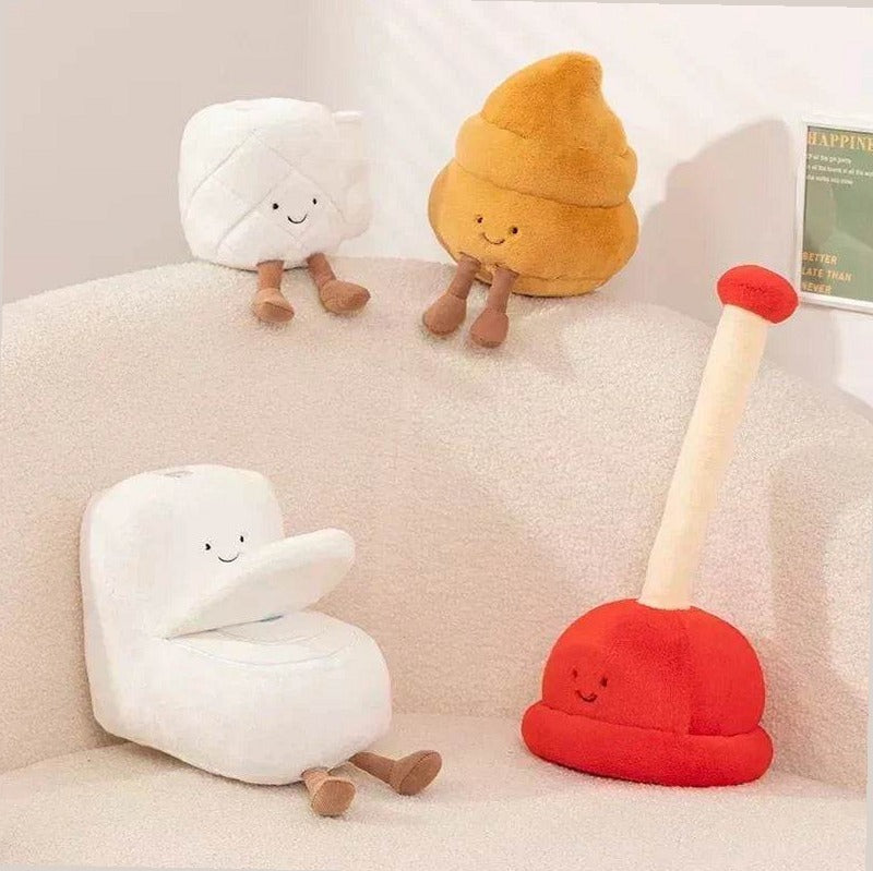 Amuseables Poopy Toilet Family